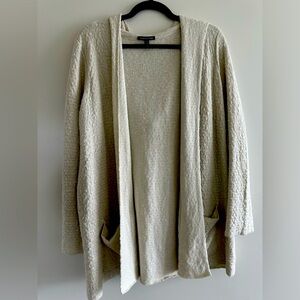 Eileen Fischer hooded cardigan